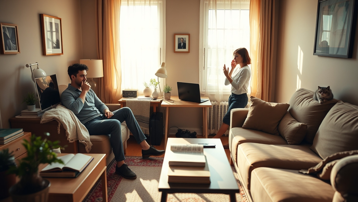 Roommate Uses Common Areas as Home Office: Is It Fair to Split Expenses Equally?