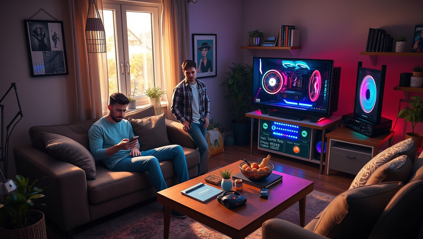 Roommates Gaming Setup Causes Electricity Bill Drama