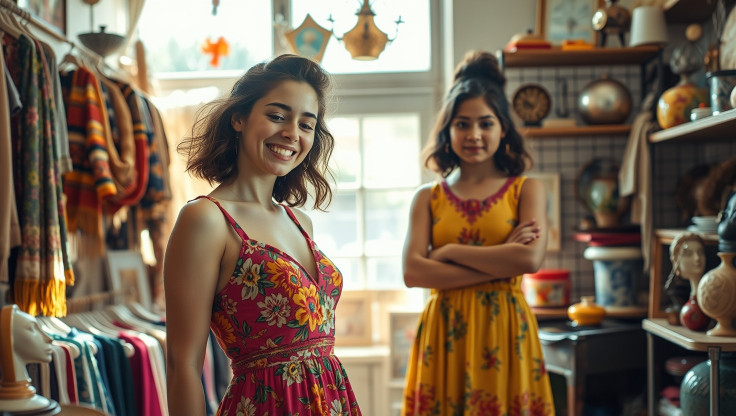 Sisters Negative Comments Lead to Thrift Shopping Secrecy - AITA?