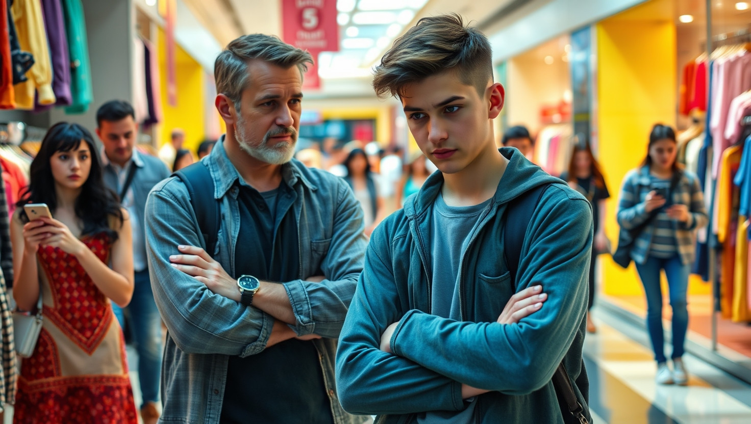 Father Faces Backlash for Insisting on Family Shopping Trip Against Teen Sons Wishes - AITAH?
