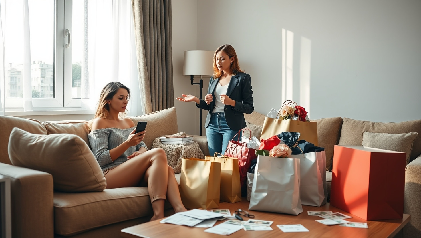 Should I Cover My Roommates Rent After Designer Splurge?