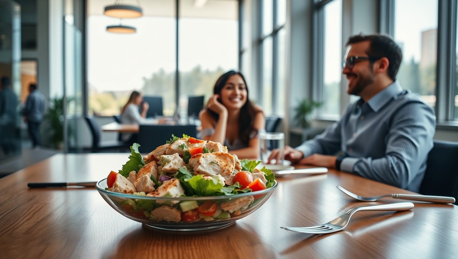 Coworkers Hypocrisy Exposed: AITA for Calling Out Vegan Coworker Who Ate My Chicken Salad?