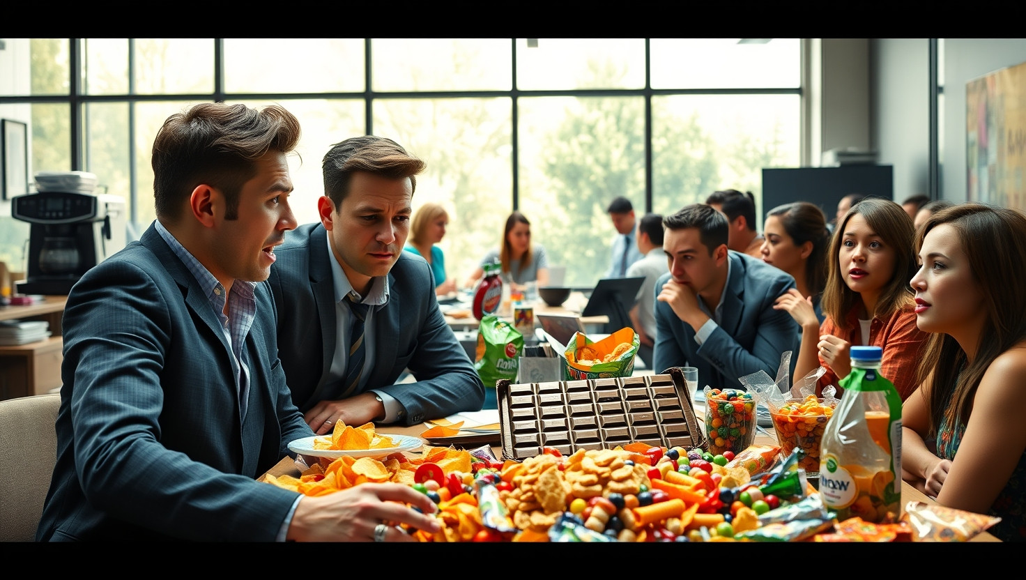 Office Drama: Confronting Snack Thief at Work