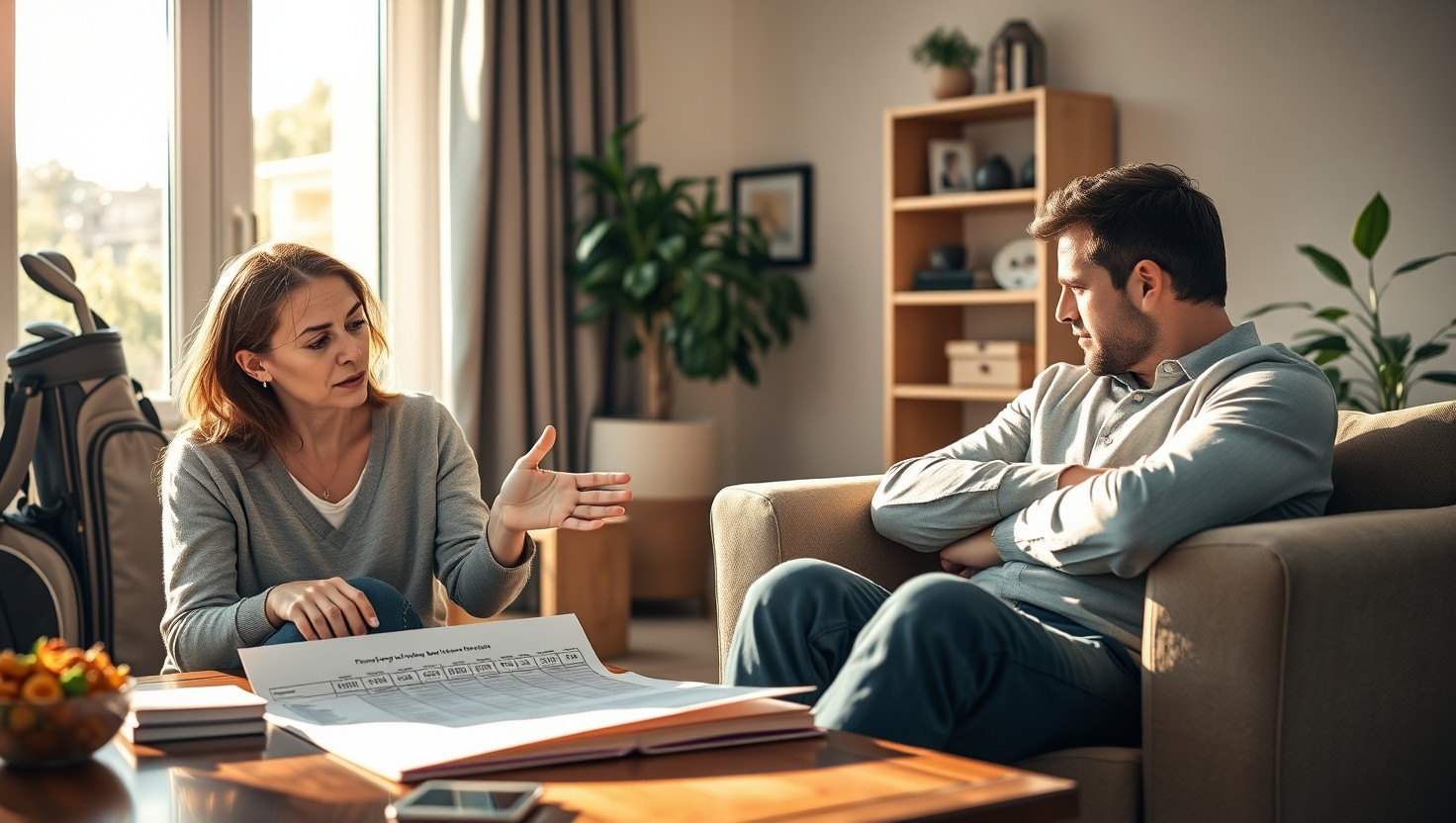 Should I Prioritize Budget Over Husbands Golf Trip with Friends?