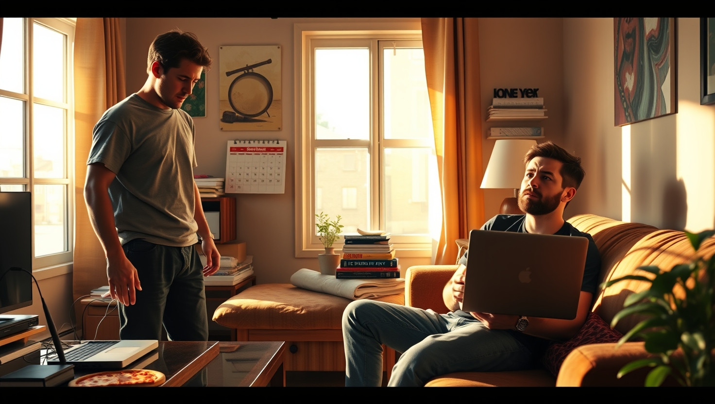 AITA for cutting off roommates internet over rent dispute?