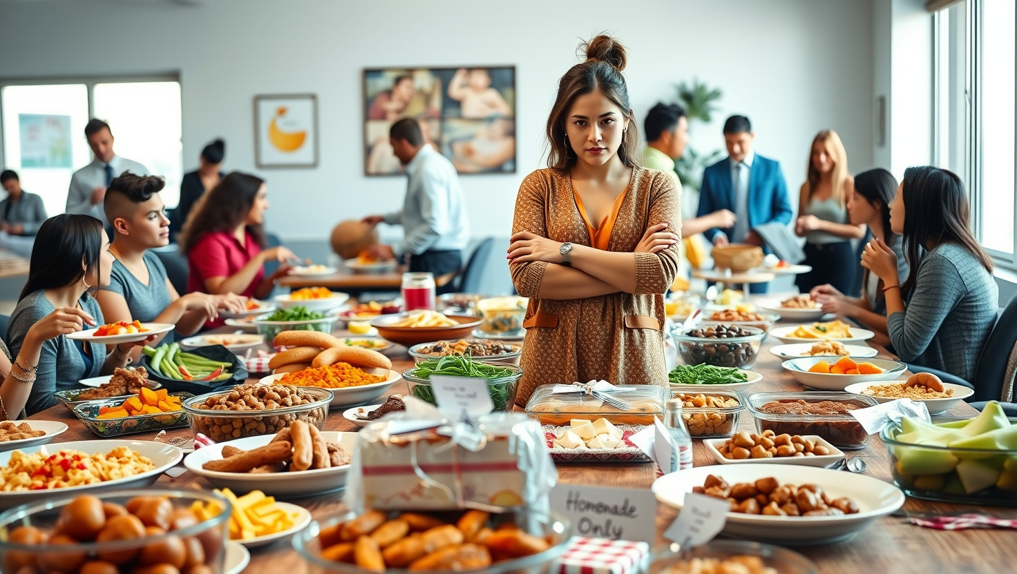 Enforcing Strict Office Potluck Rules: AITA for Rejecting a Coworkers Store-Bought Dish?