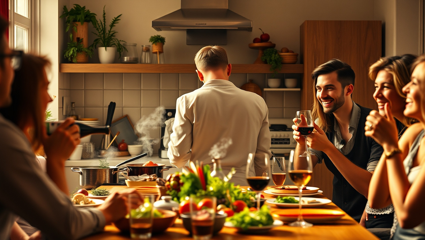 AITA for Asking My Friend to Cook at My Dinner Party Without Helping?