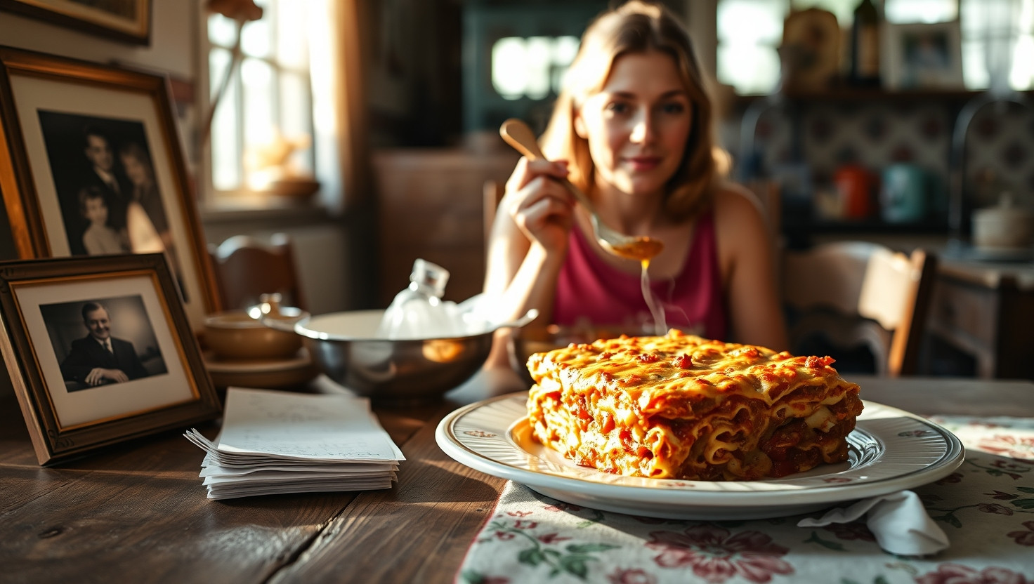 Debating Whether to Share Grandmas Lasagna Recipe for Office Potluck
