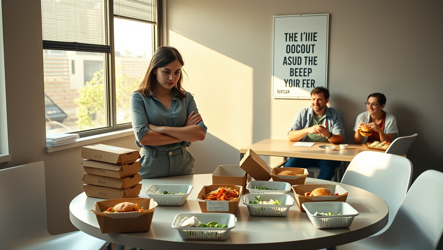 Vegetarian Employee Faces Backlash for Refusing Team Lunch Fund Contributions - AITA?