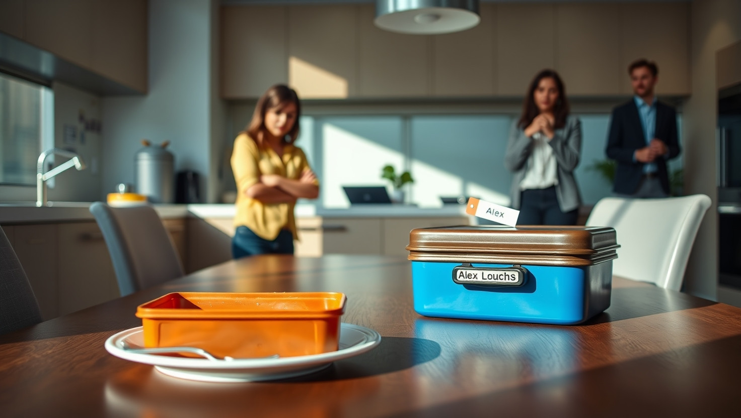 Tech Firm Drama: AITA for Refusing to Share Lunch with Snack-Stealing Coworker?