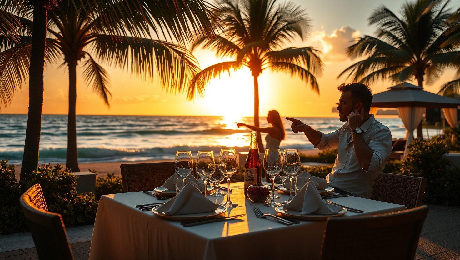 Should I Split Vacation Costs for Partners Surprise Luxury Resort Booking?