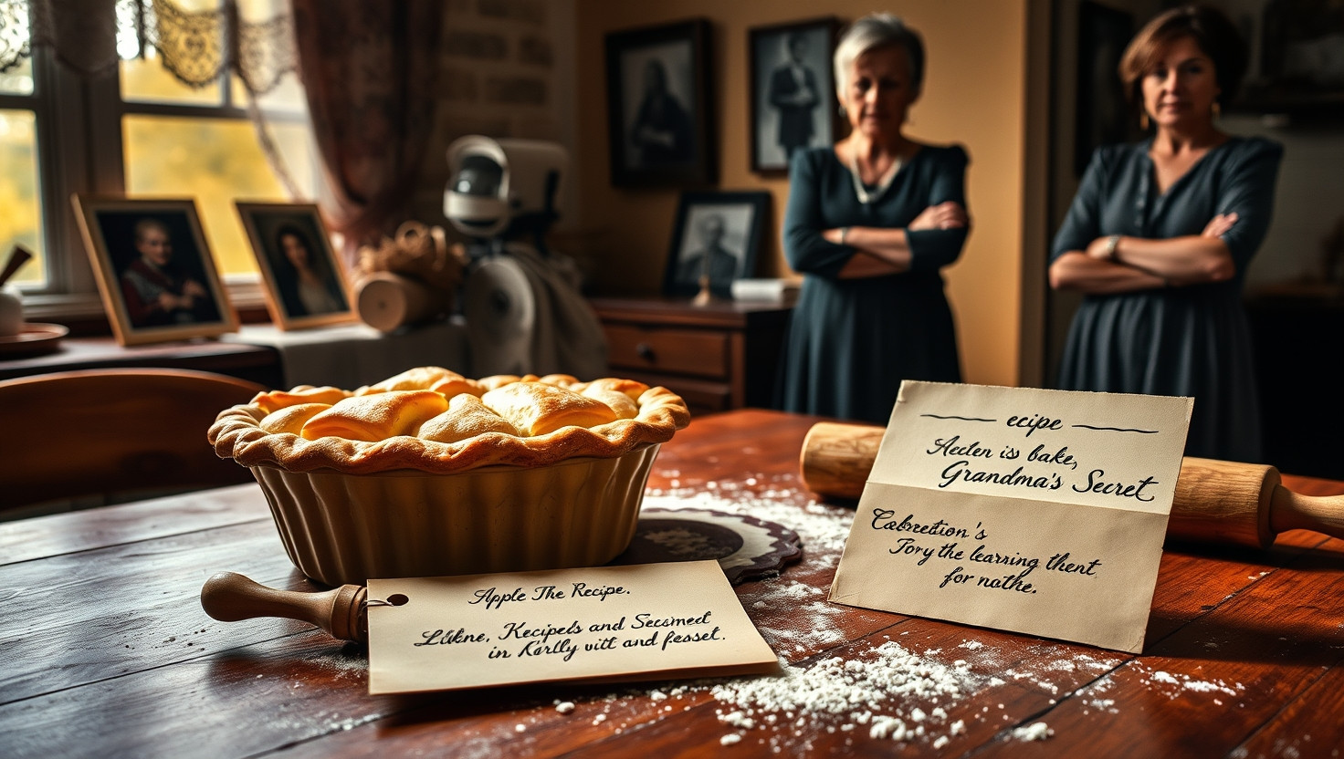 Should I Share Grandmas Apple Pie Recipe for Siblings Bakery?