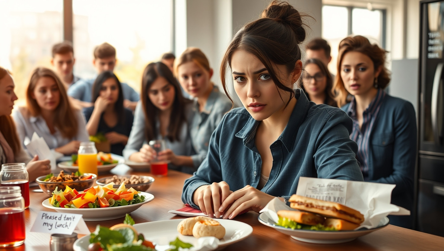 Office Lunch Thief Drama: AITAH for Keeping Quiet?