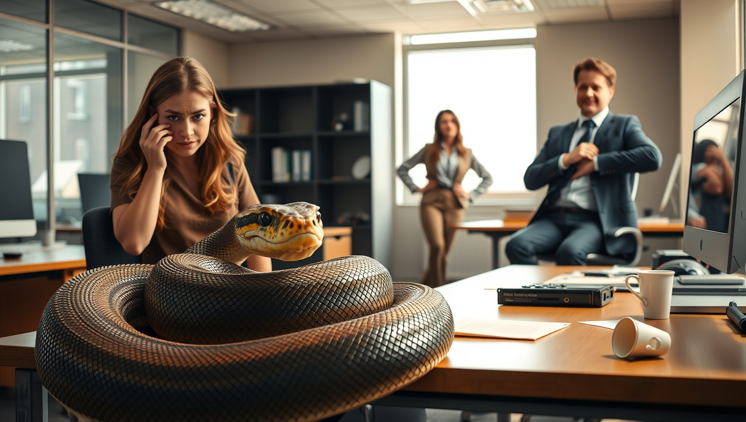 Should I Have Asked My Coworker to Remove Her Aggressive Pet Snake from the Office?