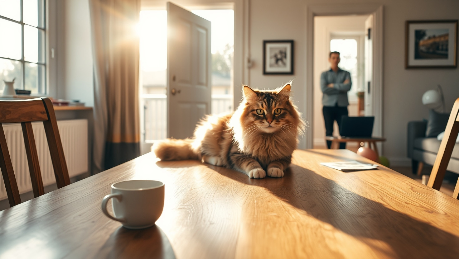 Roommate Conflict: Allowing Cat on Table - WIBTA?