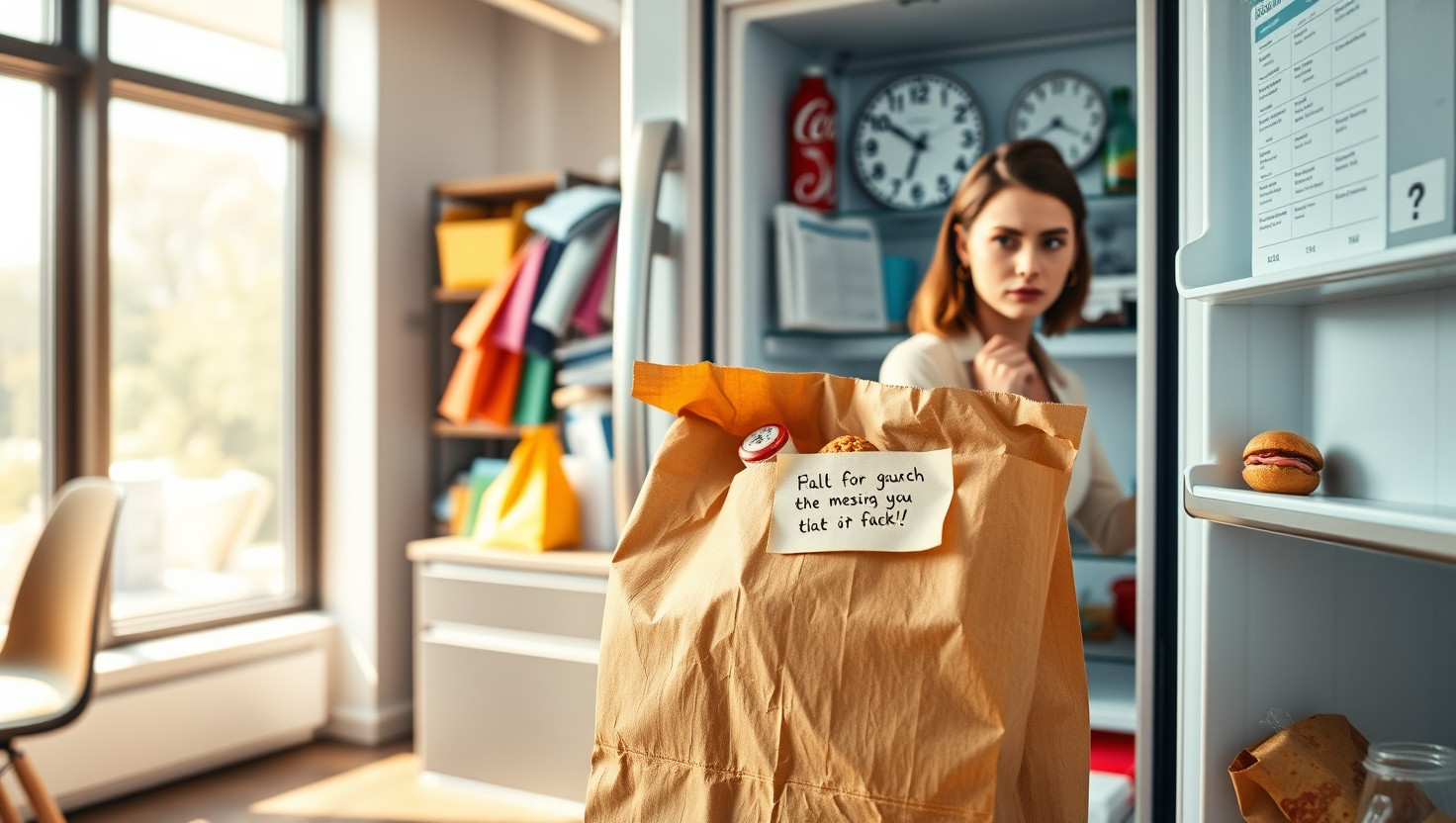Oops! A Workplace Lunch Mix-Up: What Would You Do in This Awkward Situation?