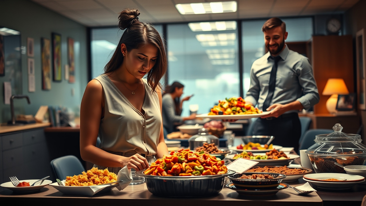 Coworker Banned from Office Potluck After Stealing Grandmas Secret Recipe