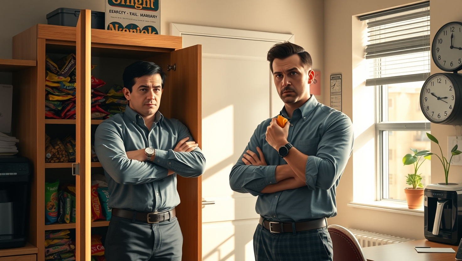 Office Snack Thief Exposed: AITA for Confronting Co-Worker Over Stolen Treats?