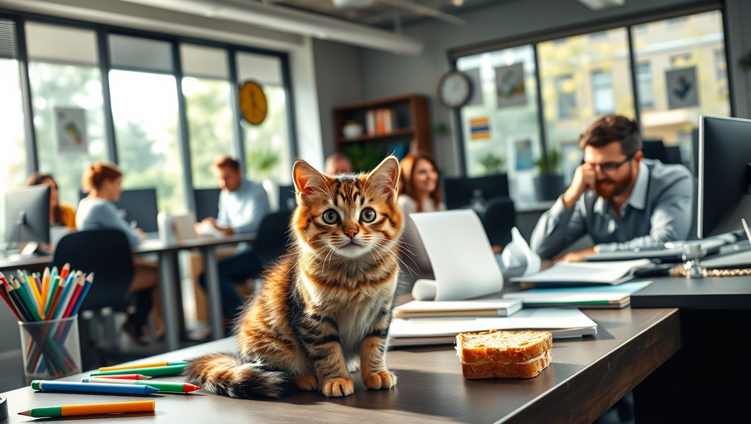 Adopting Office Cat Sparks Allergy Drama Among Coworkers