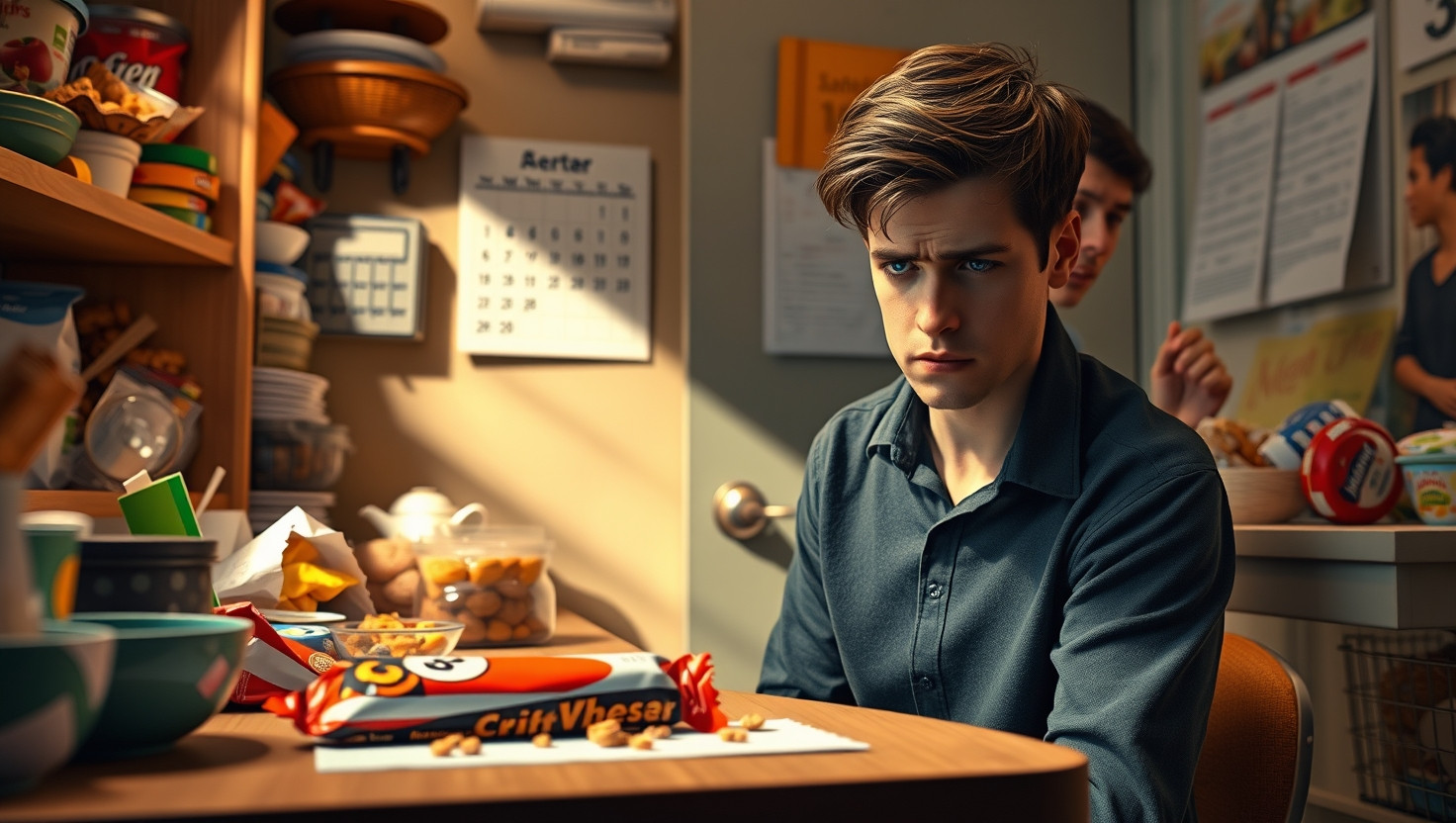 Coworker Caught Red-Handed Stealing Snacks: WIBTA for Confronting Them?