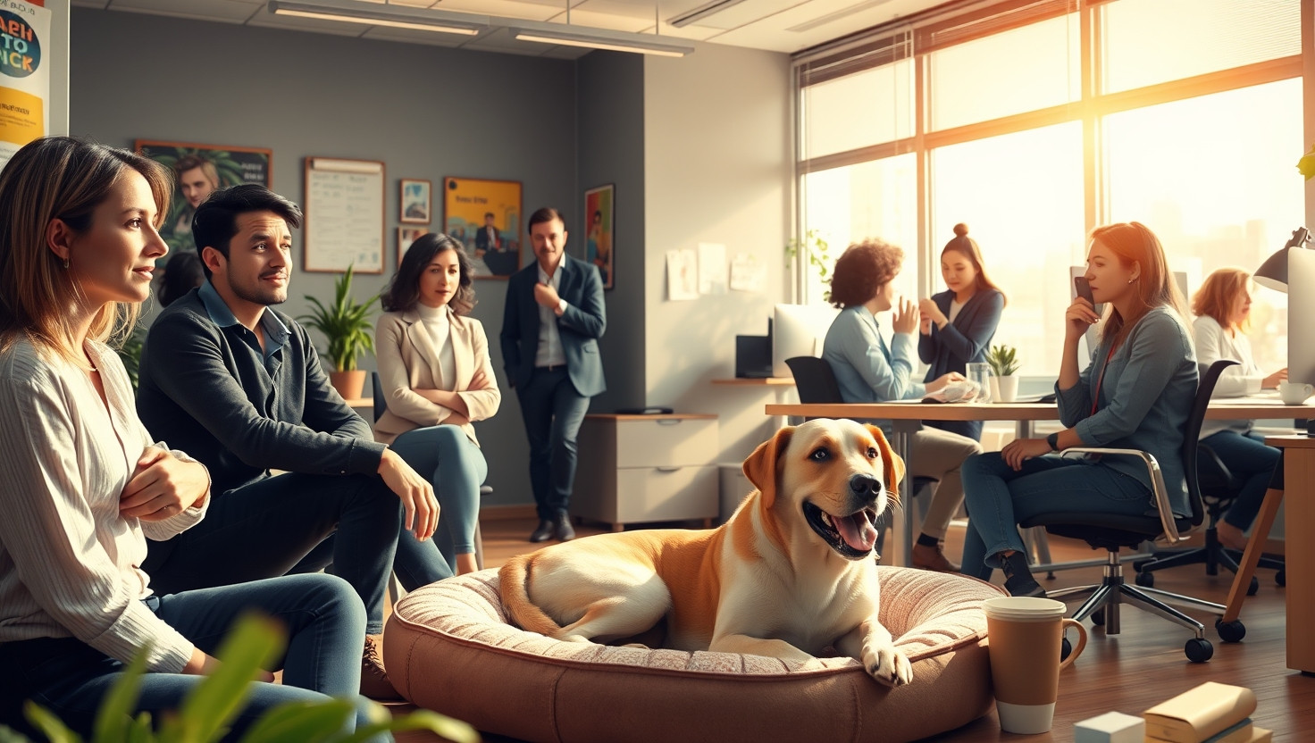 Should I Introduce a Pets at Work Policy Amid Coworkers Concerns?
