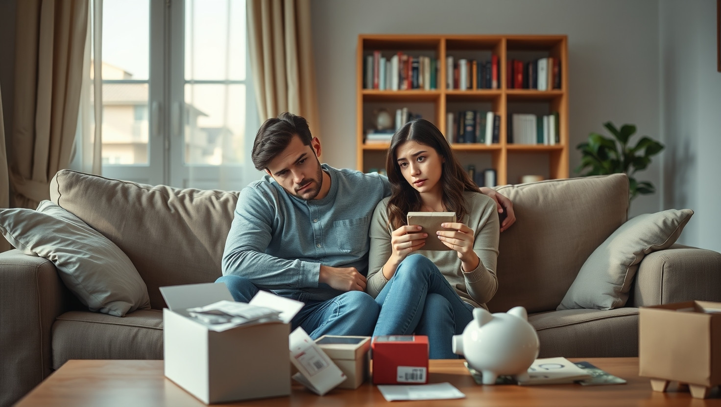 AITA for hiding impulse buys from partner, causing financial chaos?