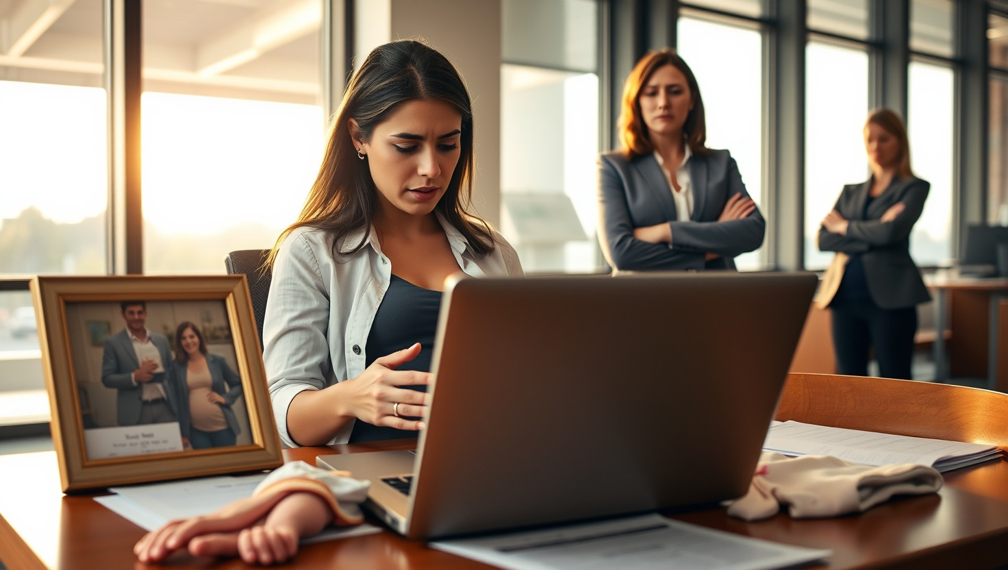 AITA for Refusing to Let Coworker Work from Home During My Maternity Leave?