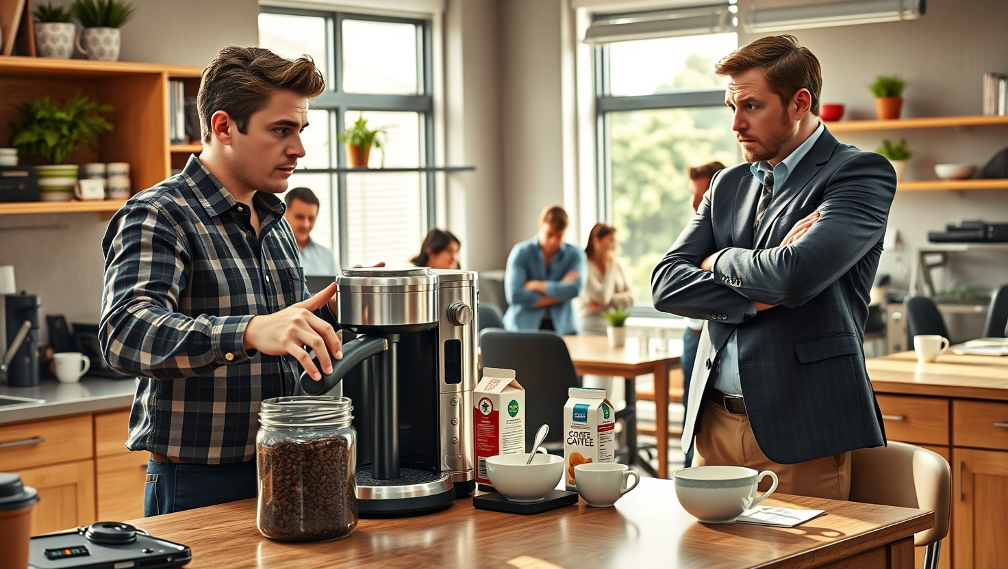 Coworker Confrontation Over Office Coffee Usage: AITA?