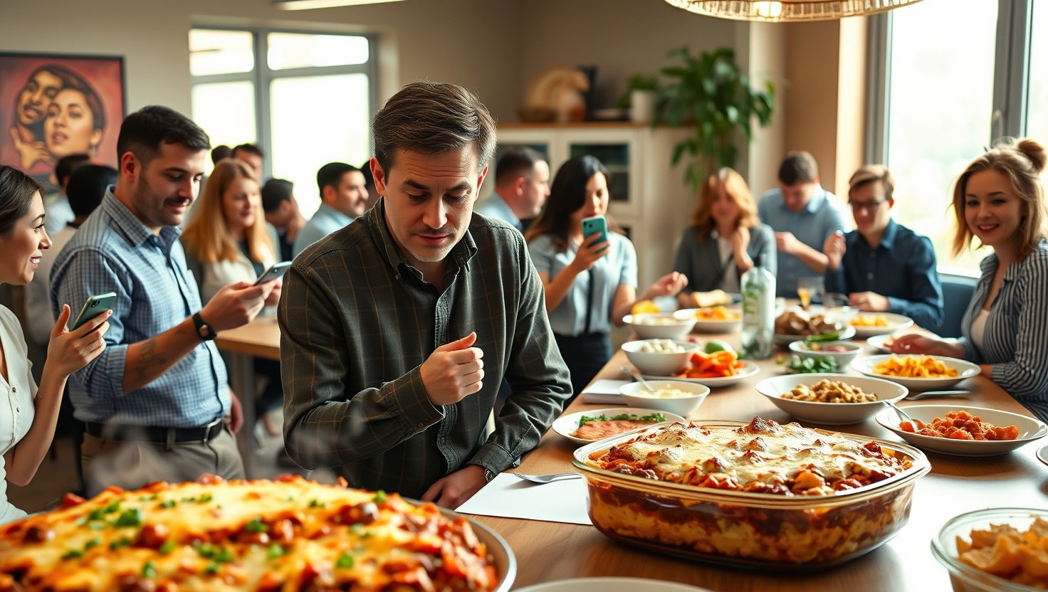 Office Potluck Drama: Swapping Coworkers Dish for Recognition - AITA?