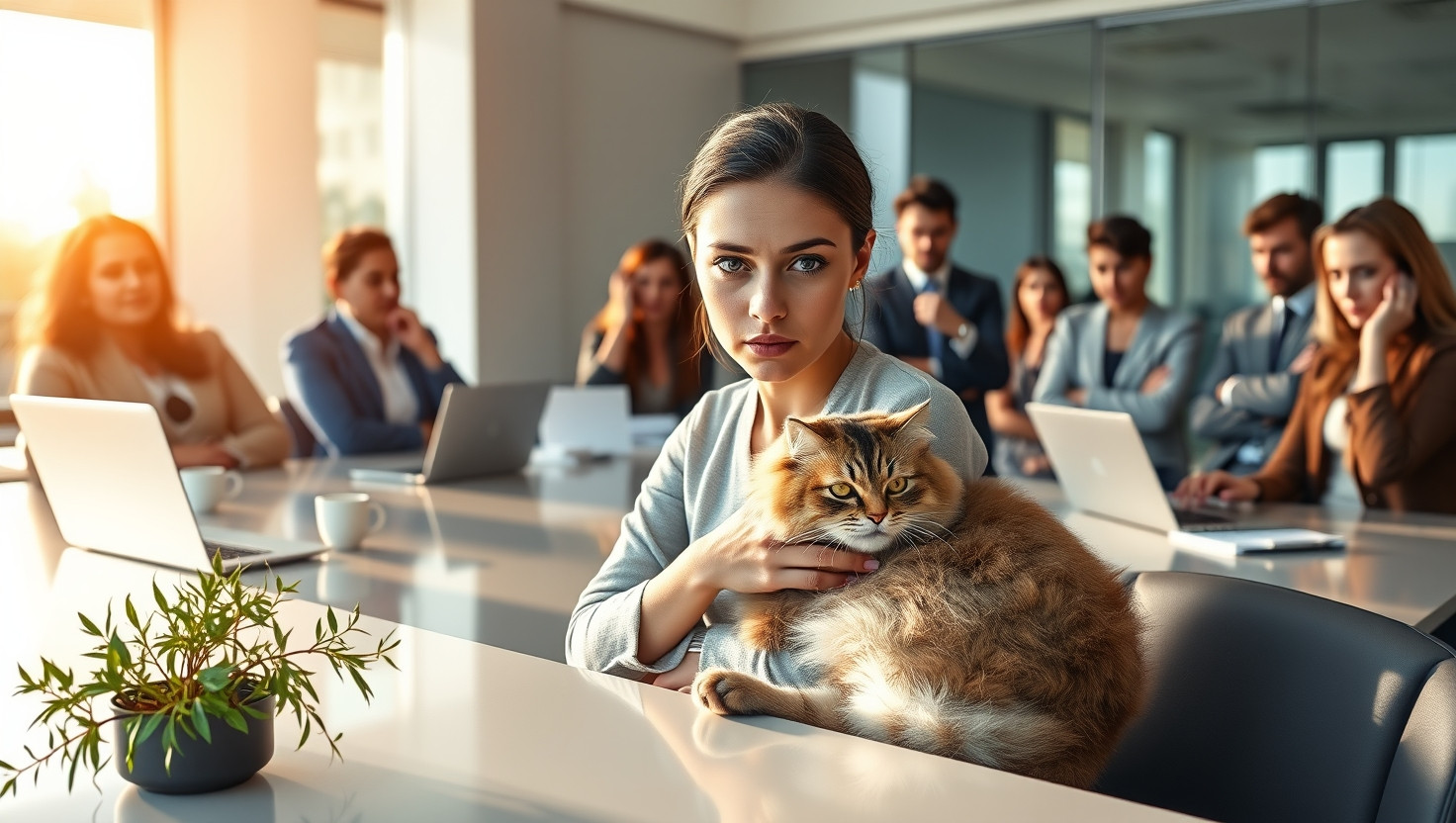 Bringing My Emotional Support Cat to Work Meetings: Am I Crossing the Line?