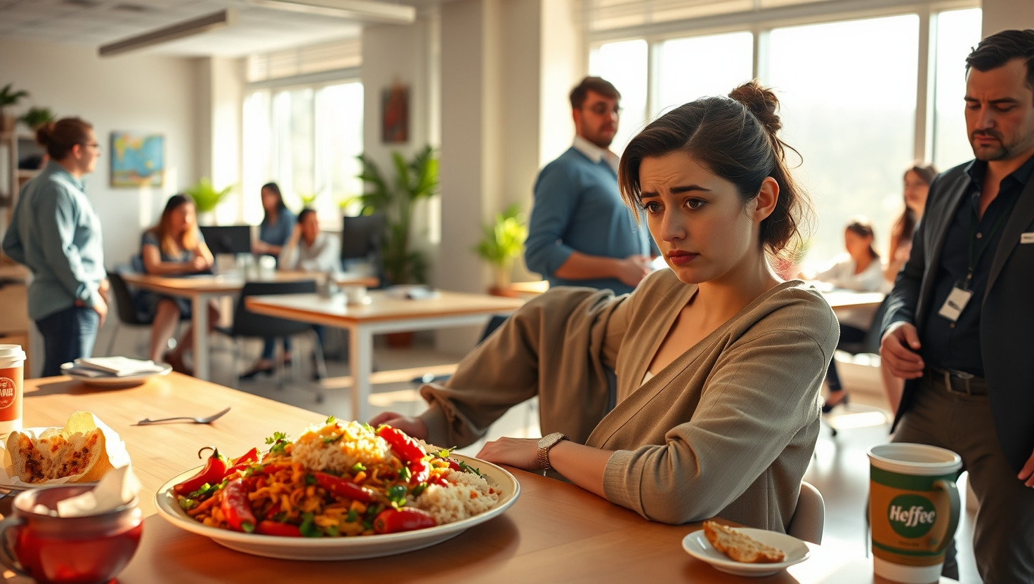 Dealing with a critical coworker during lunch break: Should I opt out?