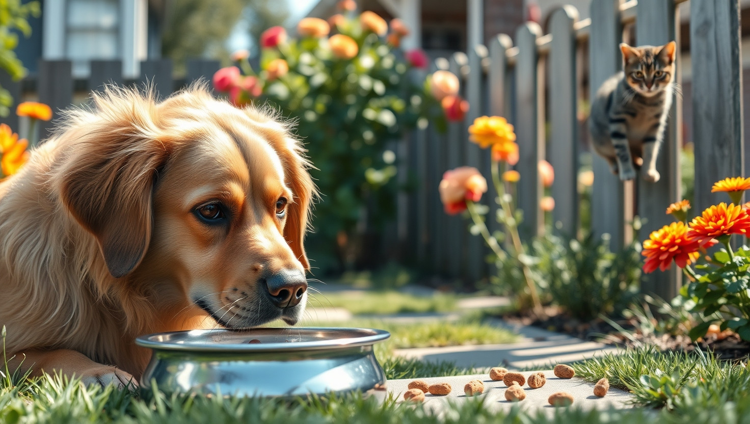 Neighbors Cat Steals Dogs Dinner: AITA for Refusing to Share?