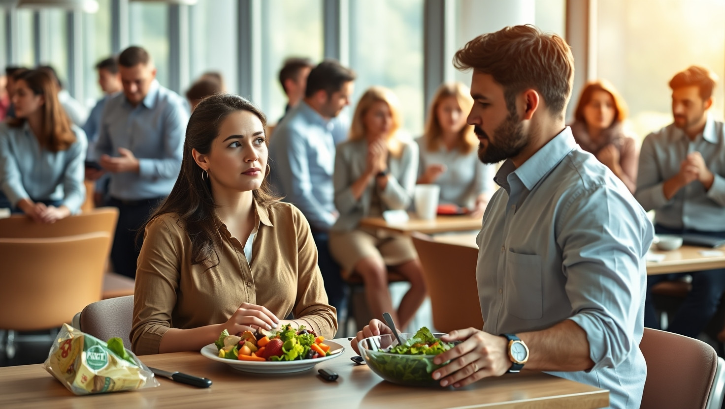 Should I Share My Lunch Break with a Colleague Struggling with Weight Loss?