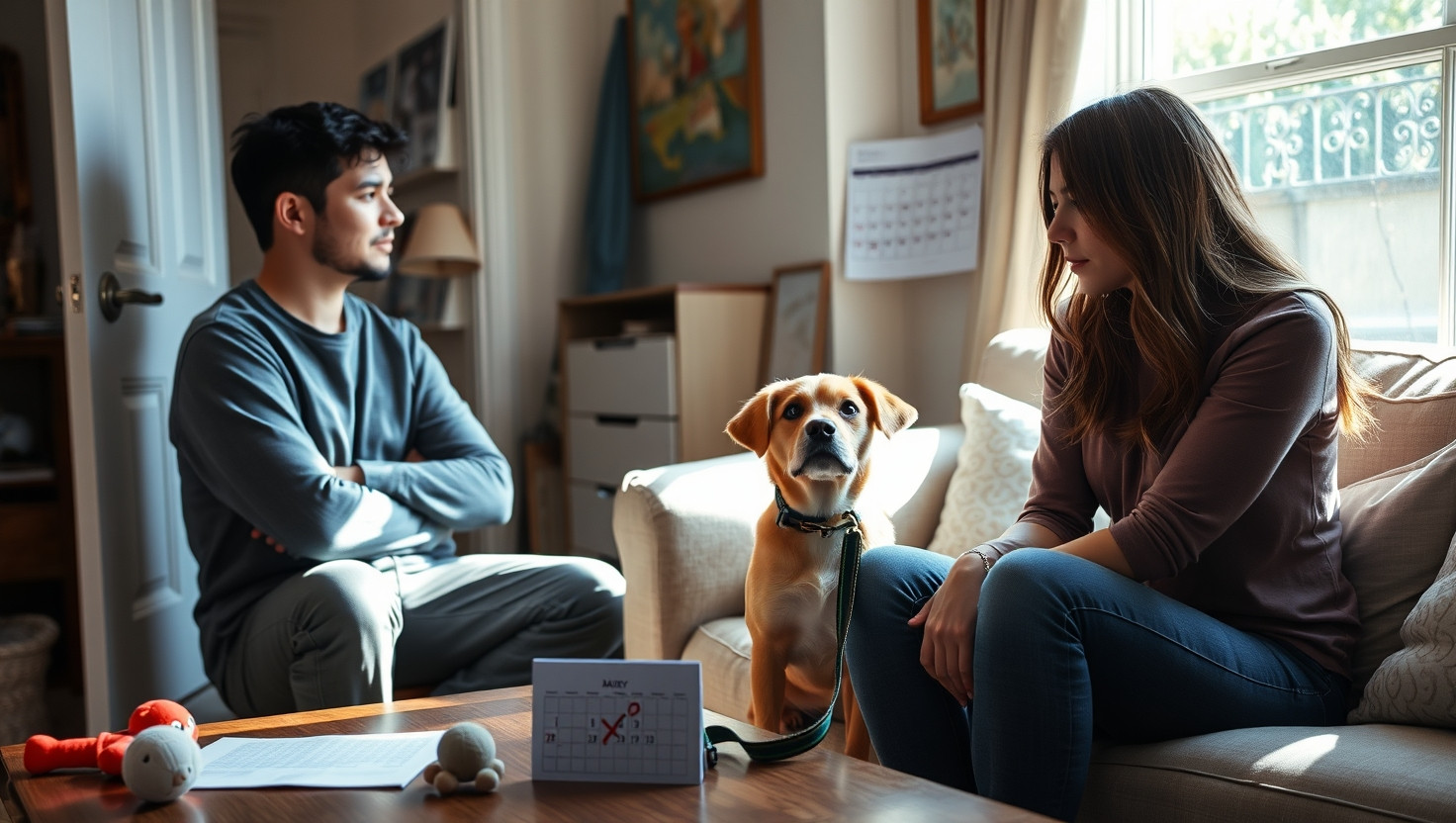 Roommate upset after I changed dog walking schedule - AITA?