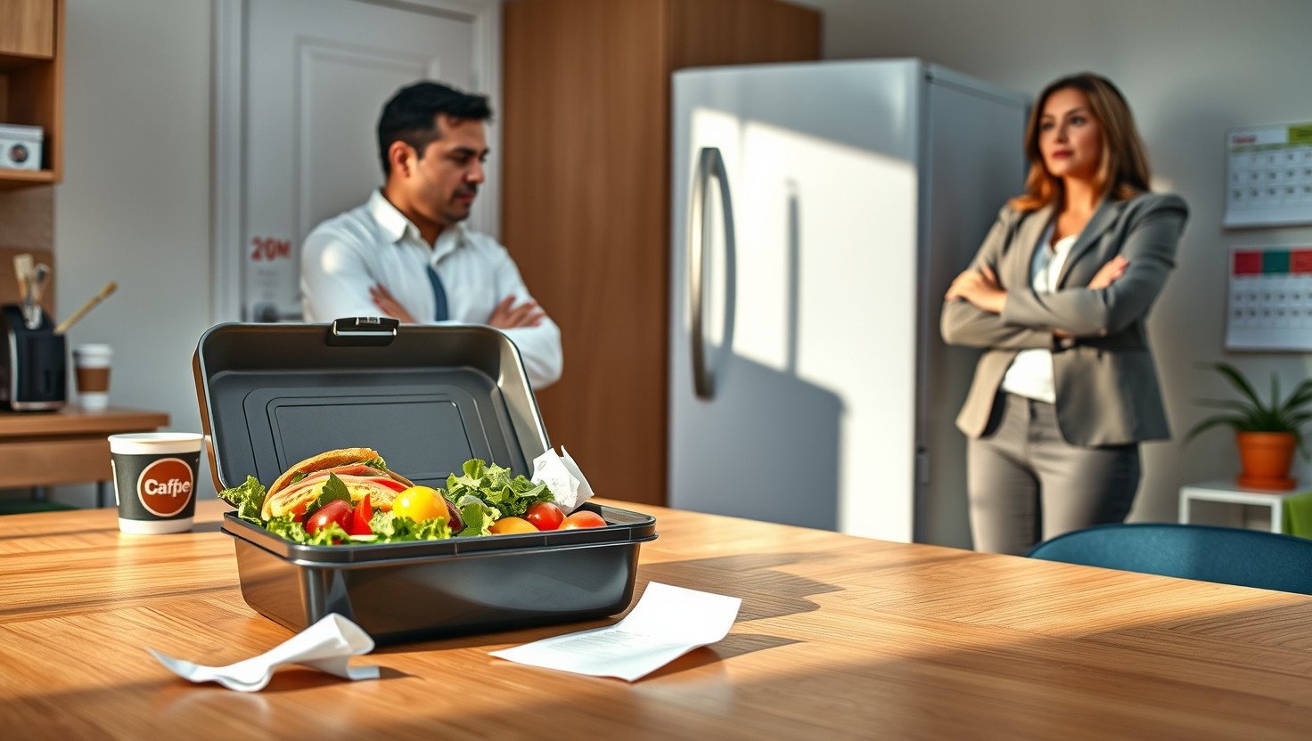 Caught Red-Handed: Confronting Coworker for Stealing My Office Lunch