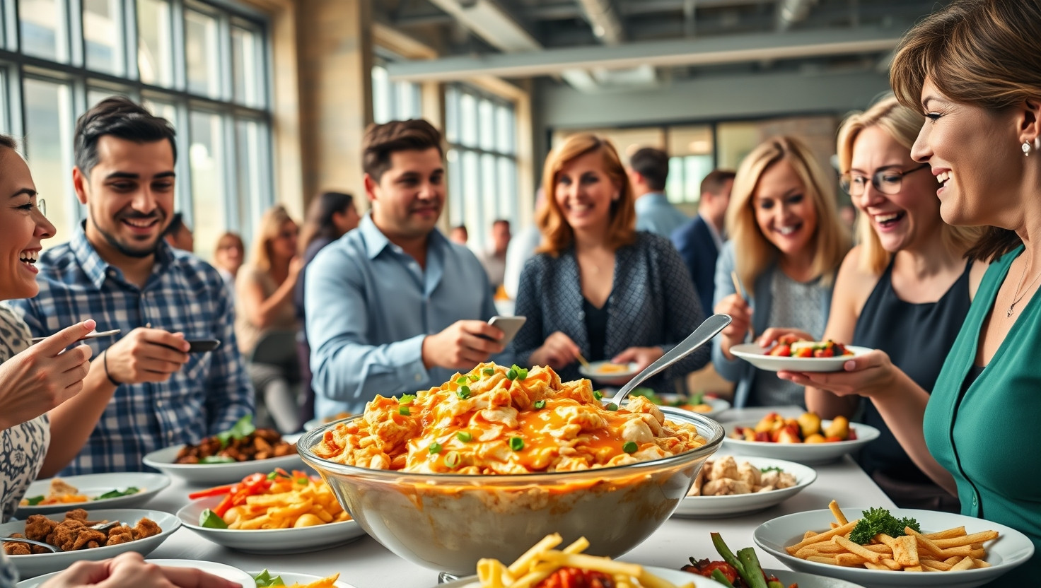 Office Drama: AITA for Keeping My Famous Buffalo Chicken Dip to Myself at Work Potluck?