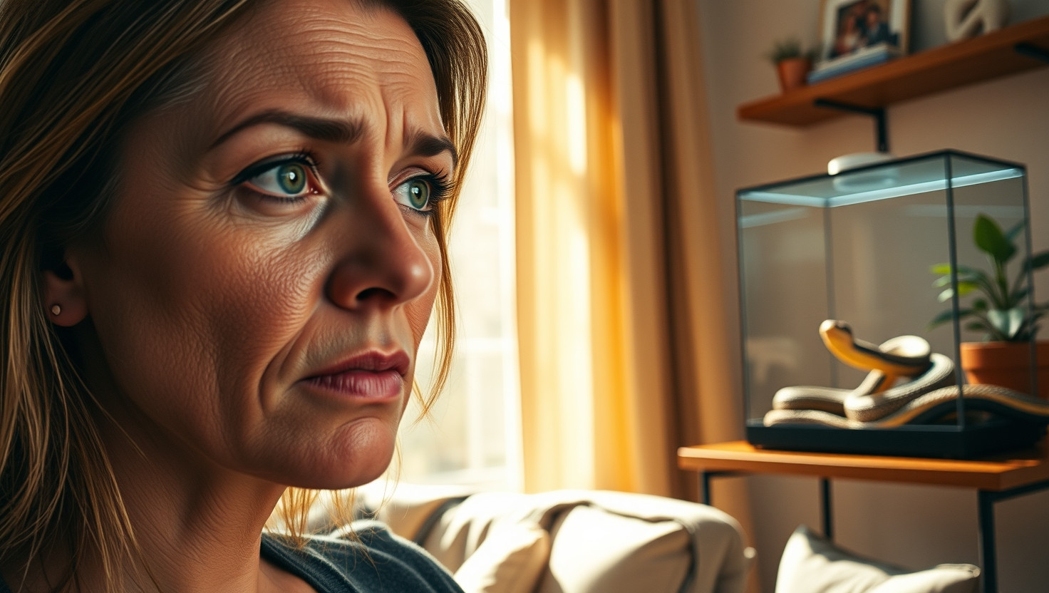 Should I Allow My Partners Pet Snake to Live with Us? A Dilemma of Fear and Love