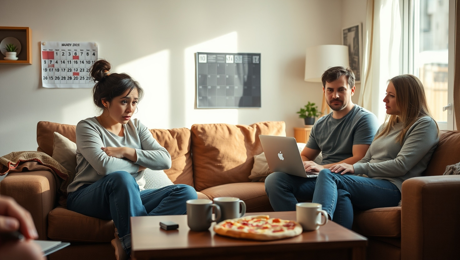 Housemates Move Partners In Without Asking, AITAH for Refusing to Split Rent?