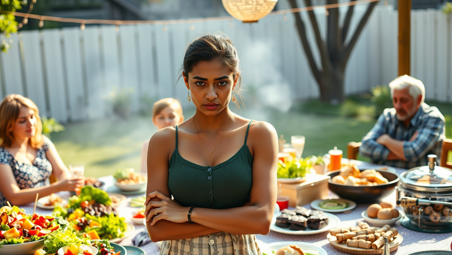 Dealing with a Rude Relative: Should I Kick Out My Uncle from Our Plant-Based BBQ?