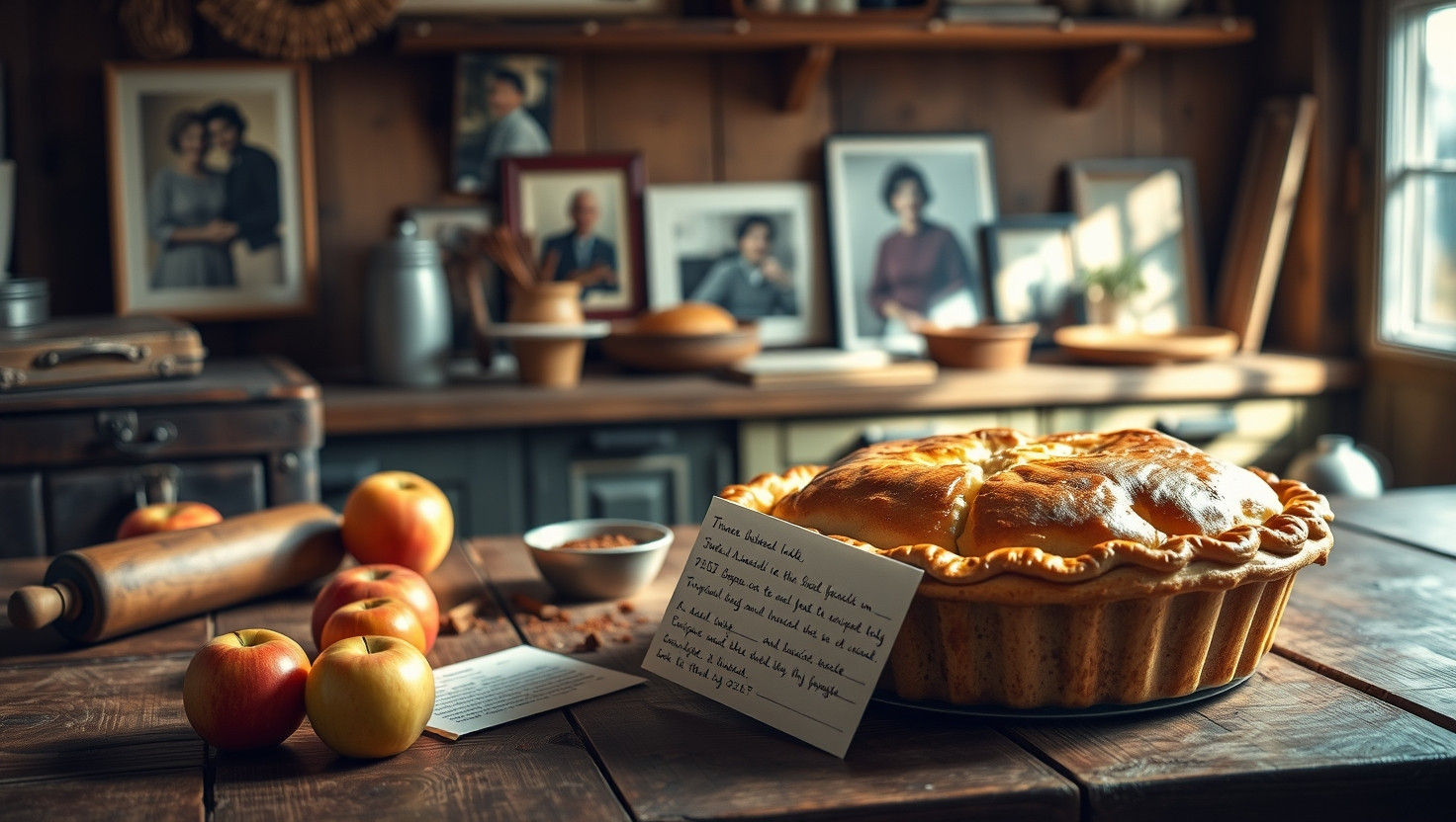 Debating Sharing Grandmas Secret Apple Pie Recipe with Cousins Bakery Dream