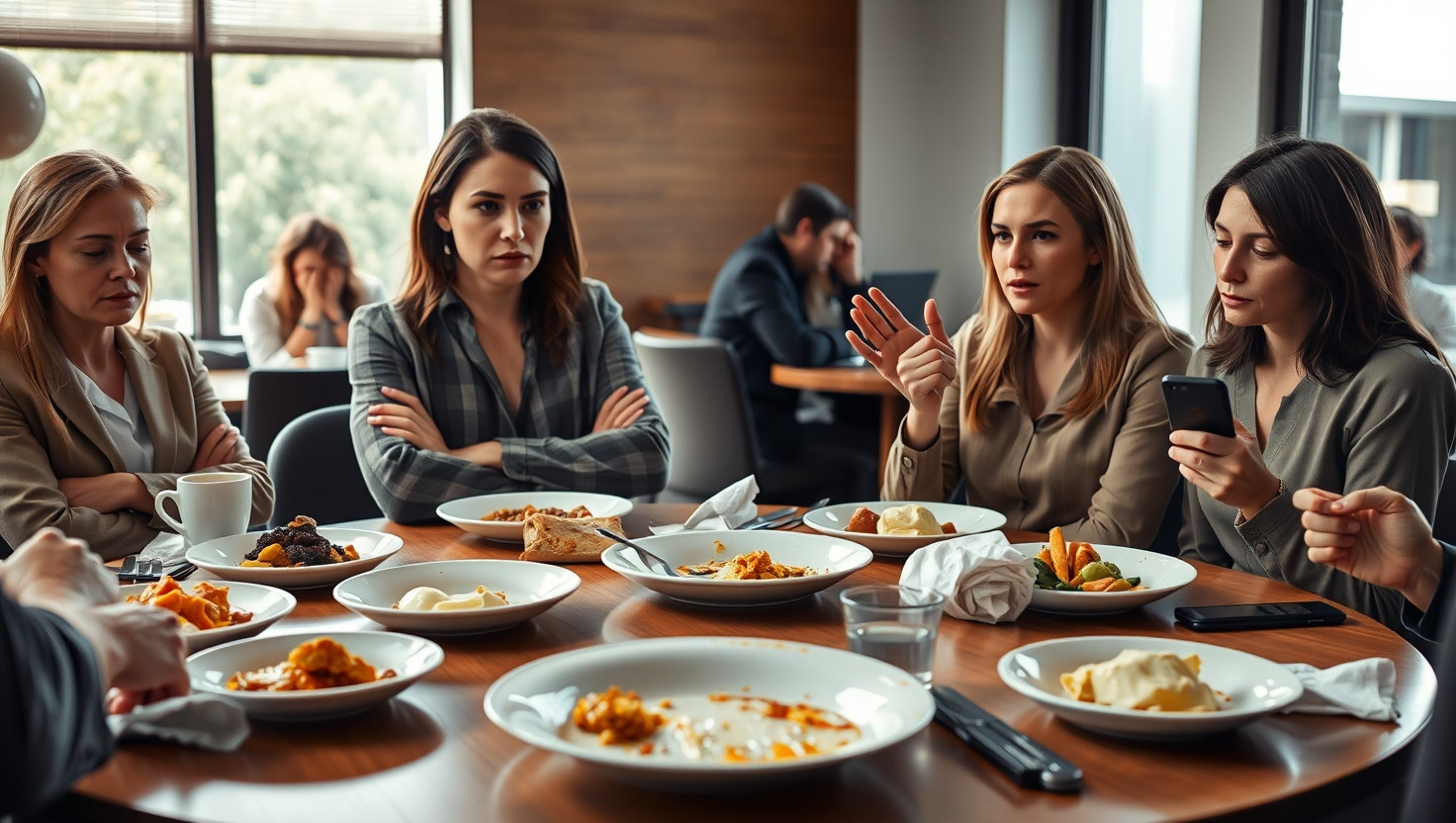 Should I Make My Colleague Pay for Uneaten Team Lunch?