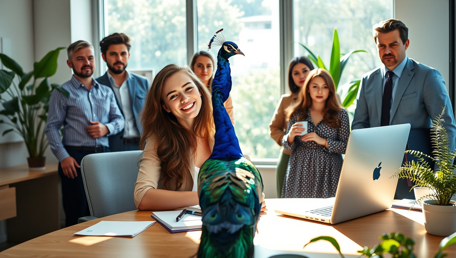 Should I Bring My Emotional Support Peacock to Work Despite Coworker Complaints?