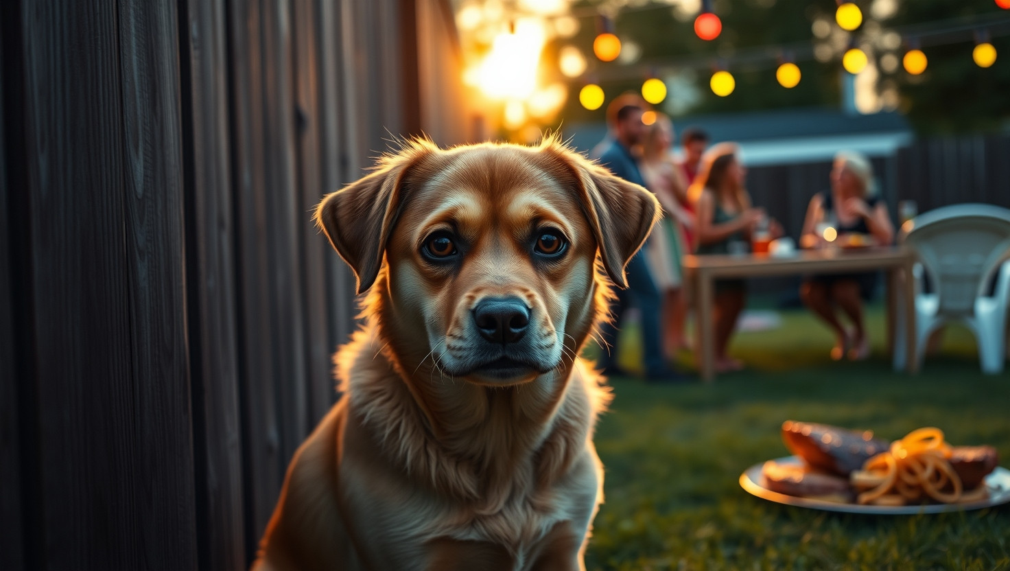Neighbors Noisy Parties Lead to Feeding Dinner to Dog - WIBTA?