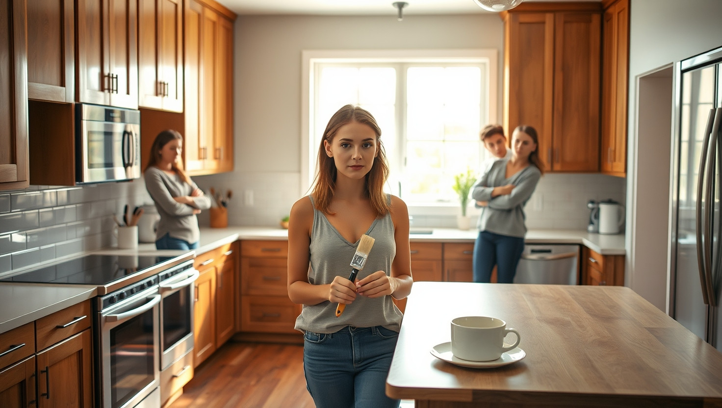 Should I Have Consulted Them First? Renovating Shared Kitchen Sparks Roommate Conflict
