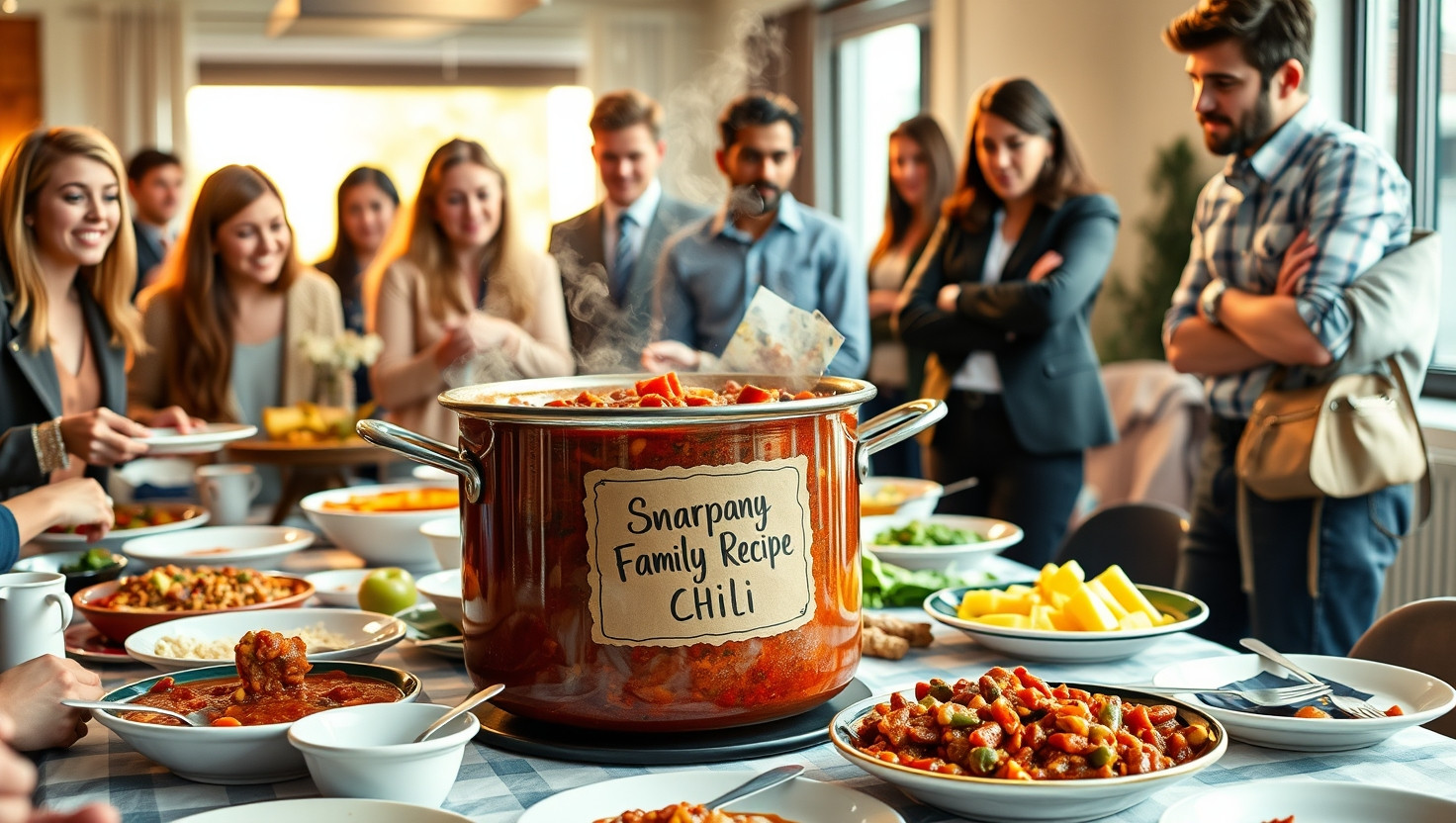 AITA for Keeping My Secret Chili Recipe to Myself at the Company Potluck?