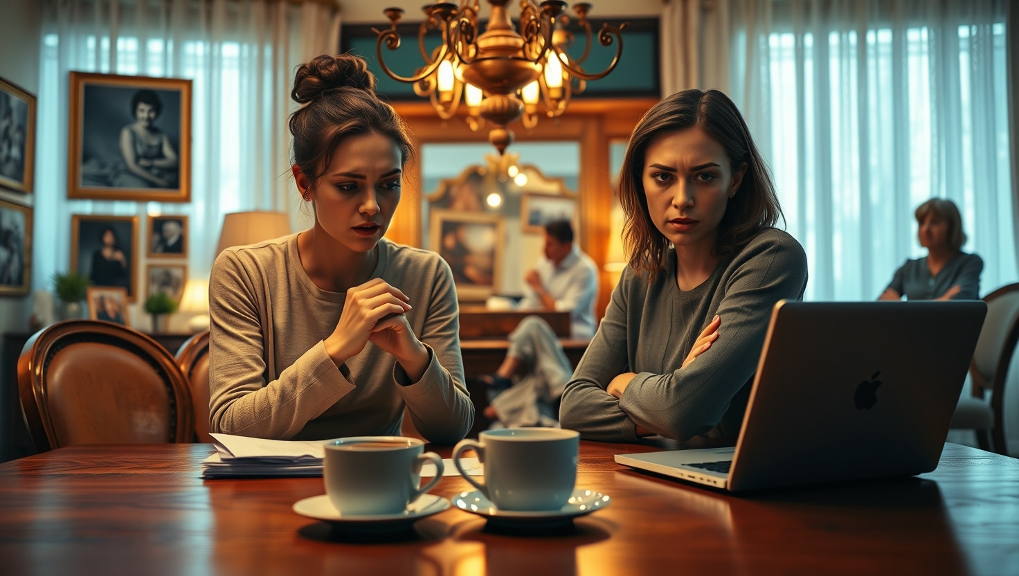 Should Sister Get Equal Inheritance Despite Not Contributing to Family Business?