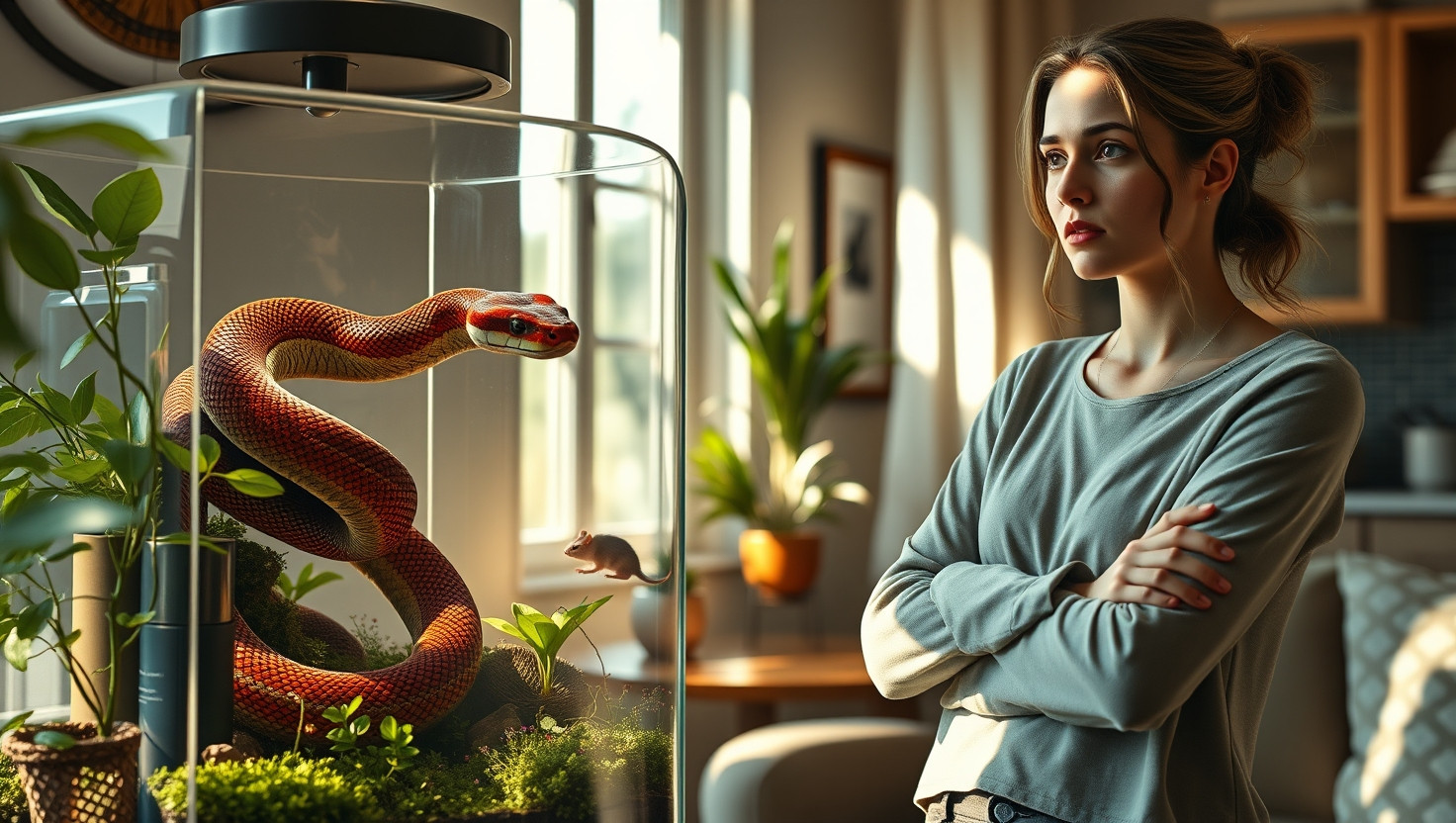 Roommate Upset After I Refuse Live Feeding for Pet Snake – AITA?