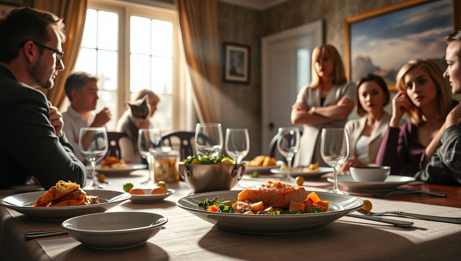 Friend Demands Cat Food at Dinner Party: AITA for Excluding Her?