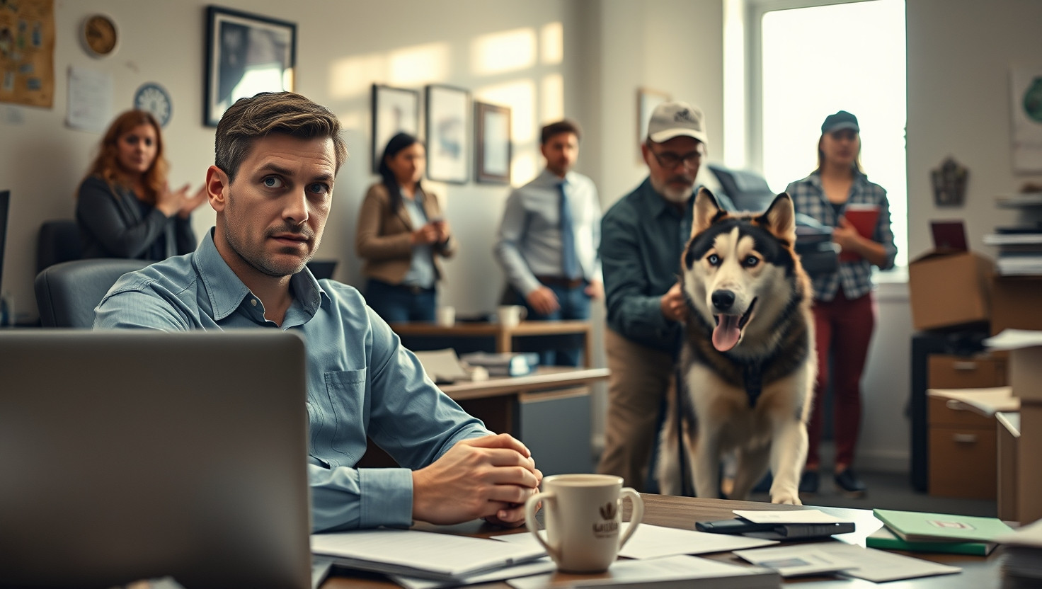 Boss Brings Unruly Dog to Work: AITA for Reporting Him to HR?