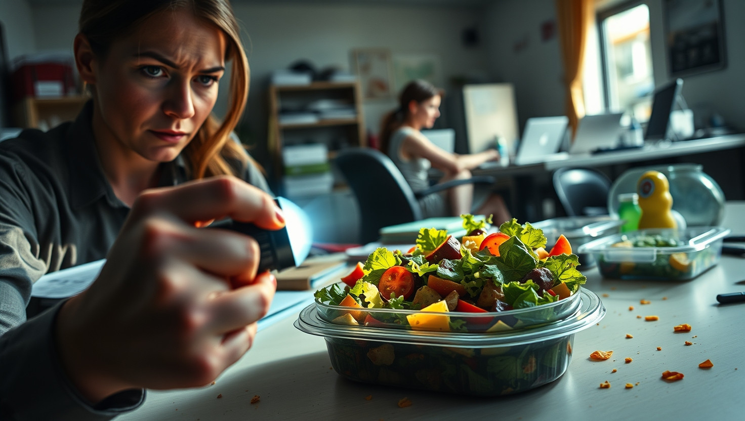 Coworker Caught Red-Handed Stealing Office Lunch - AITA?